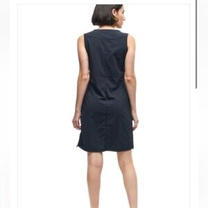 Indyeva Knee Length Sleeveless Dress LIIKE IV black size large